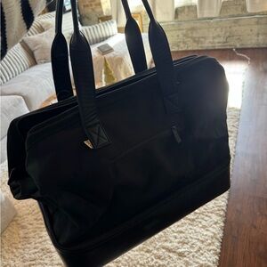 BEIS Black Weekender Bag